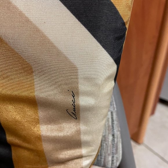 GUCCI GOLD HEEL BOOTS 6.5 - Picture 6 of 8